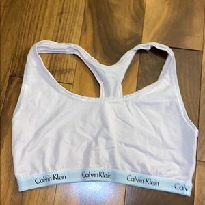 Calvin Klein Baby Pink Sports Bra